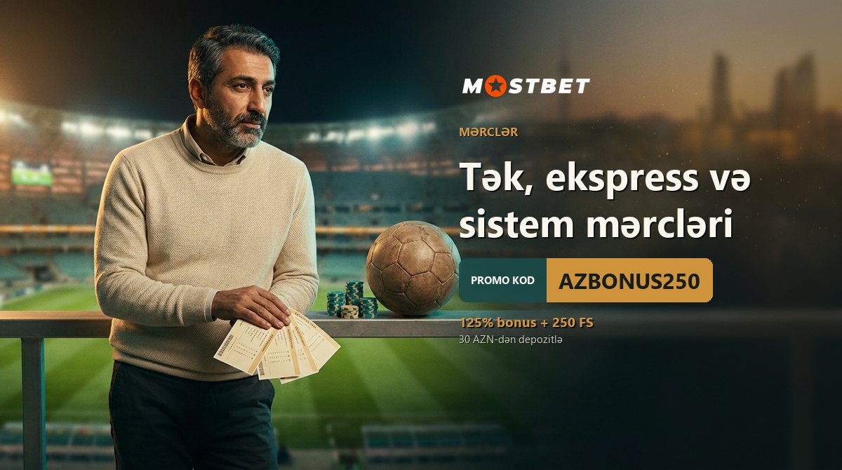 Tək, ekspress və sistem mərcləri — Mostbet AZ